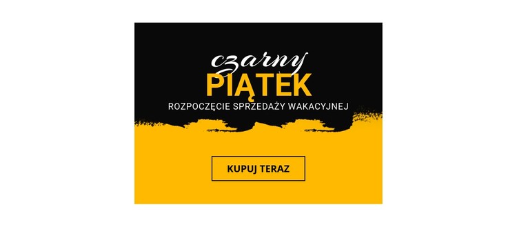 Ceny artykułów domowych w Czarny piątek Szablon CSS