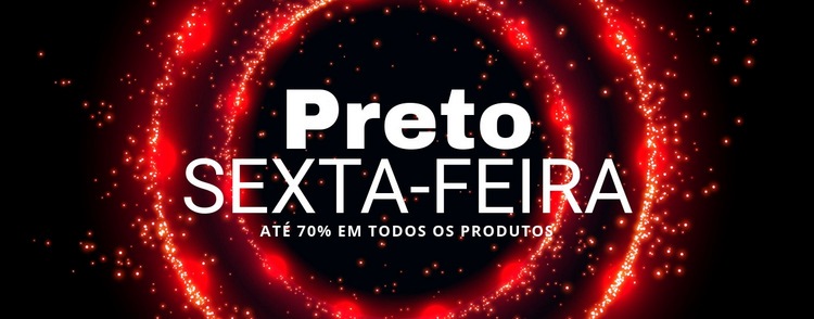 Preços da Black Friday em tecnologia Maquete do site