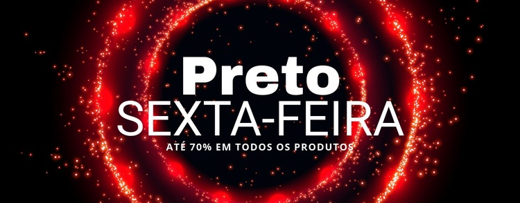 Preços da Black Friday em tecnologia Modelo de uma página