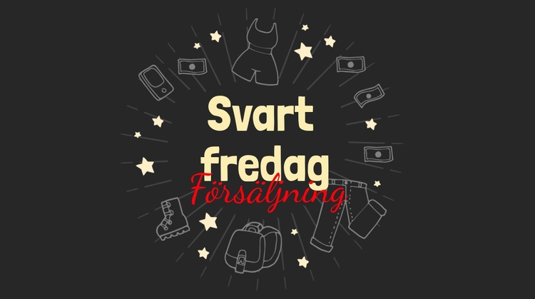 Kläder och skor försäljning Hemsidedesign