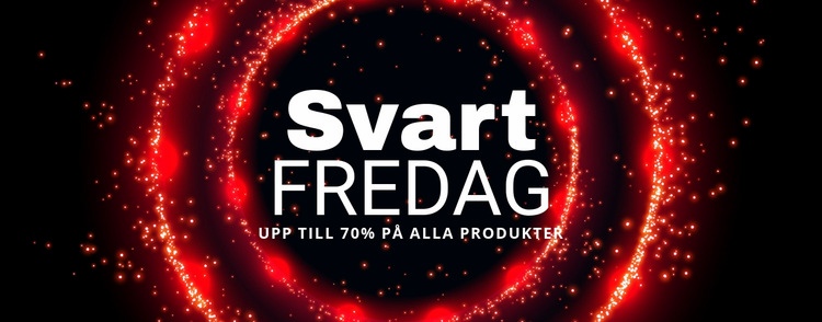 Black Friday -priser på teknik Hemsidedesign