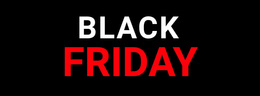 Black Friday Technology Sale - Responsive Website Design