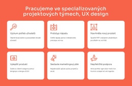 Specializace Designu UX – Vstupní Stránka