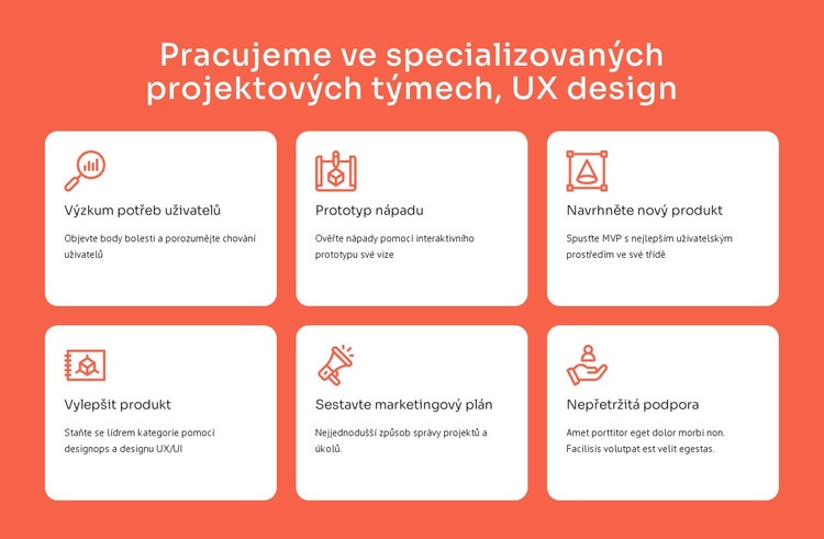 Specializace designu UX Webový design