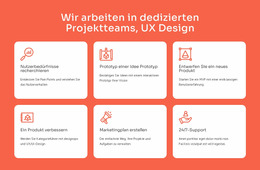 Spezialisierung Auf UX-Design – Kostenloses Joomla-Template