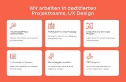 Spezialisierung Auf UX-Design - Einfacher Website-Builder