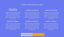 Viel Text – Responsives WordPress-Theme