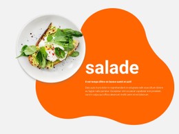 Salade Printanière Modèle De Formulaire CSS