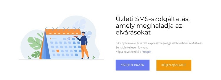 Foglaljon a következőre HTML Sablon