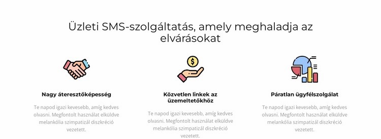 Trend szolgáltatások WordPress Téma