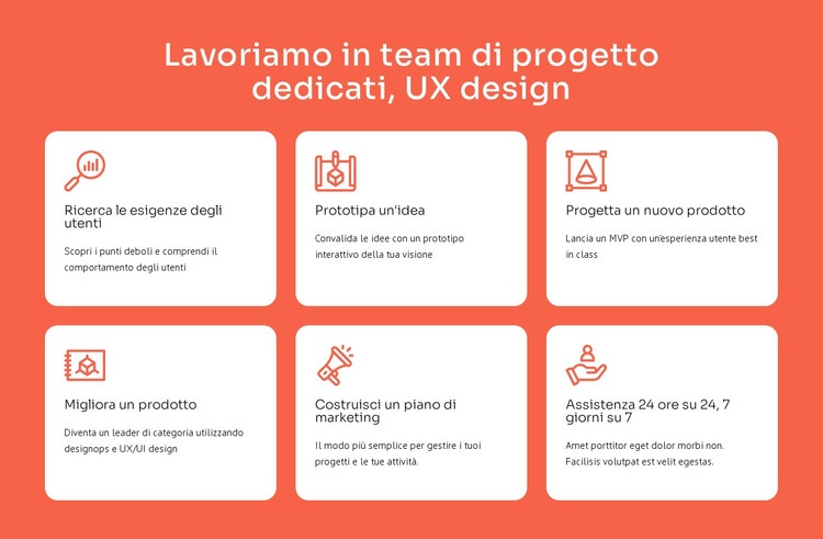 Specializzazione in UX design Progettazione di siti web