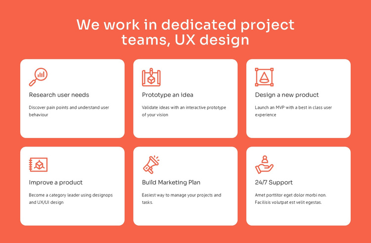 UX design specialization Joomla Template