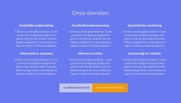 Veel Tekst - HTML5-Sjabloon Gratis Downloaden