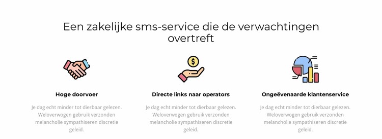 Trend-diensten Joomla-sjabloon