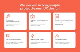 Specialisatie UX-Design - Eenvoudig Te Gebruiken Websitemodel