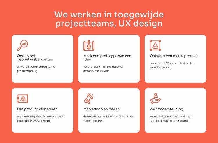 Specialisatie UX-design Website ontwerp