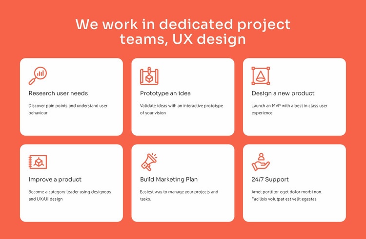 UX design specialisering Html webbplatsbyggare