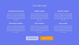 Lots Of Text - Creative Multipurpose Landing Page