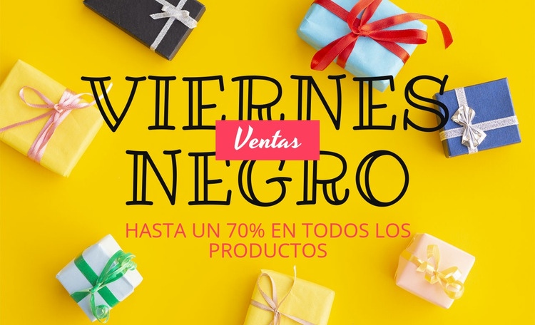 Bloque de venta con fondo creativo Diseño de páginas web