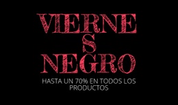 Las Ofertas Del Black Friday Volverán - Plantilla Profesional De Una Página