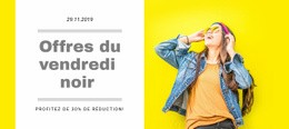 Vente De Vêtements - Créateur De Site Web Par Glisser-Déposer