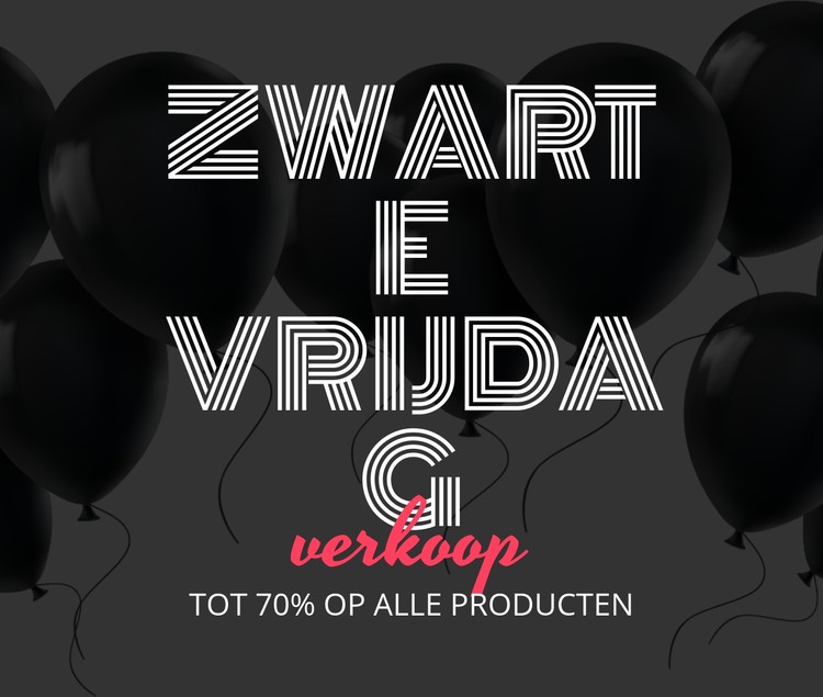 Tot 70% korting op alle producten CSS-sjabloon