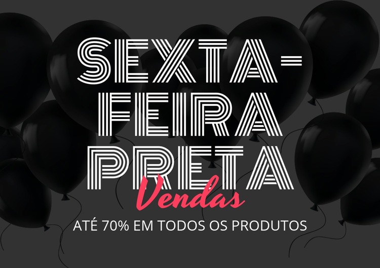 Até 70% de desconto em todos os produtos Design do site