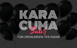 Tüm Ürünlerde% 70'E Varan Indirim - HTML5 Açılış Sayfası