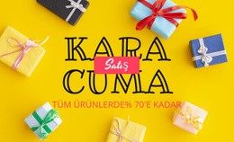 Yaratıcı Arka Plan Ile Satış Bloğu - Duyarlı HTML5 Şablonu