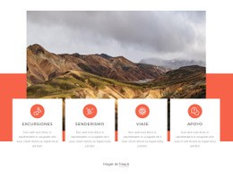 Nuestra lista de servicios - Maqueta de sitio web por Nicepage