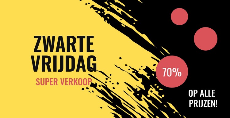 Verkoop op alle prijzen Bestemmingspagina