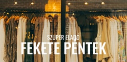 Sablondemó Ehhez: Fekete Péntek Butik Akció