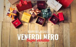 Vendita Di Capodanno Modello HTML CSS Semplice