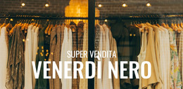 Vendita Boutique Venerdì Nero - Download Del Modello HTML