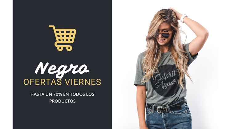 Las mejores ofertas del Black Friday Plantillas de creación de sitios web