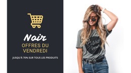 Les Meilleures Offres Du Black Friday - Drag And Drop HTML Builder