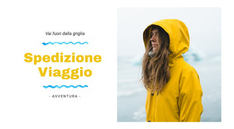 Compagnia Di Viaggi Per Spedizioni Avventurose - Tema WordPress Professionale Personalizzabile