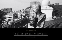 Profesjonalne Portrety Artystyczne – Szablon HTML5