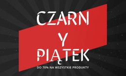 Ciesz Się Do 70% Na Wszystkim - Responsywny Szablon HTML5