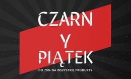 Ciesz Się Do 70% Na Wszystkim - Jednostronicowy Szablon Witryny Internetowej