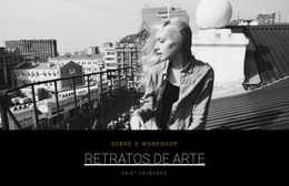 Retratos De Arte Profissionais - Melhor Tema WordPress