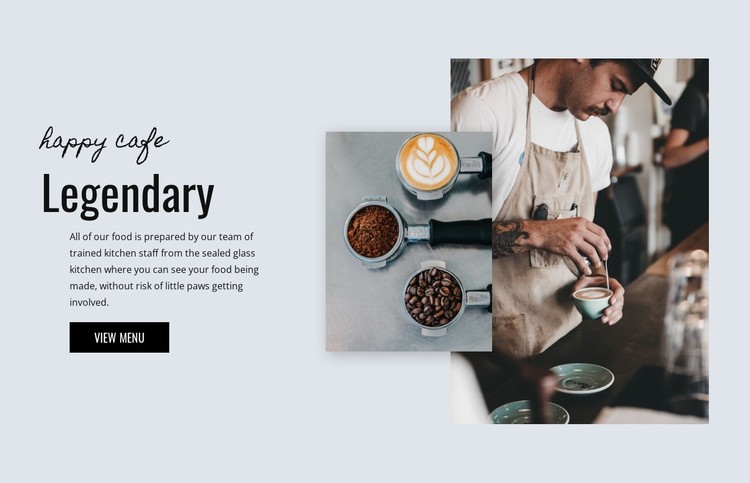 Cafe bakery CSS Template