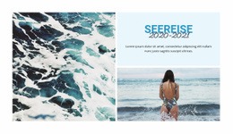 Reisen Sie Strandtouren – Moderne HTML5-Vorlage