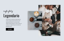 Panadería Café - Descarga De Plantilla HTML
