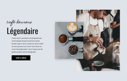 Boulangerie De Café - HTML Builder