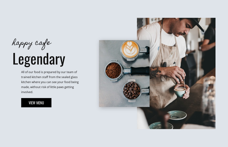 Cafe bakery HTML5 Template