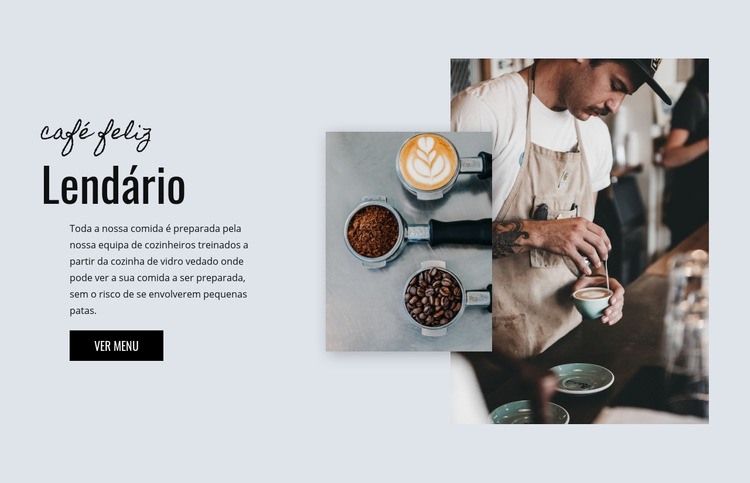 Padaria Café Design do site