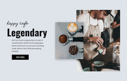 Cafe Bakery - Web Page Design