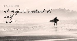 I Migliori Weekend Di Surf - Builder HTML