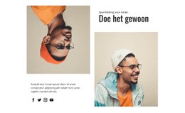 Laaggeprijsde Sportkleding - Creatief, Multifunctioneel Websitemodel